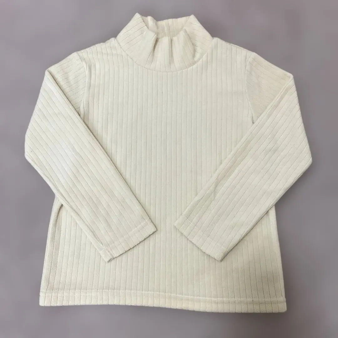 Thumbnail of UNIQLO Fleece High Neck T-Shirt 120cm