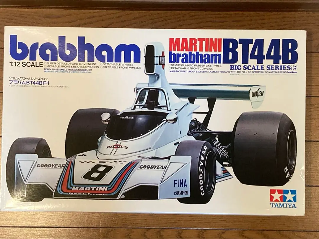 【未開封】タミヤ　ブラバム　BT44 F-1 タミヤ 1/12 F1 ブラバム BT44B