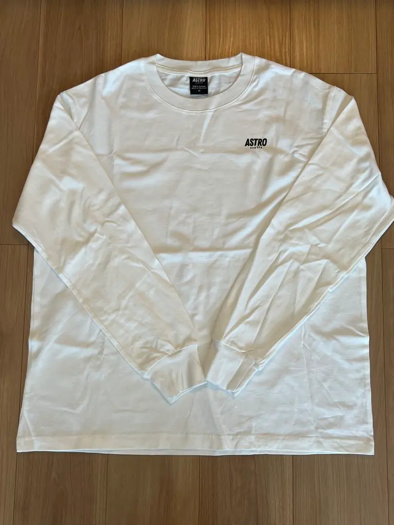 新品】Bright Astrostuffs 定番ロゴロンT 白2gether