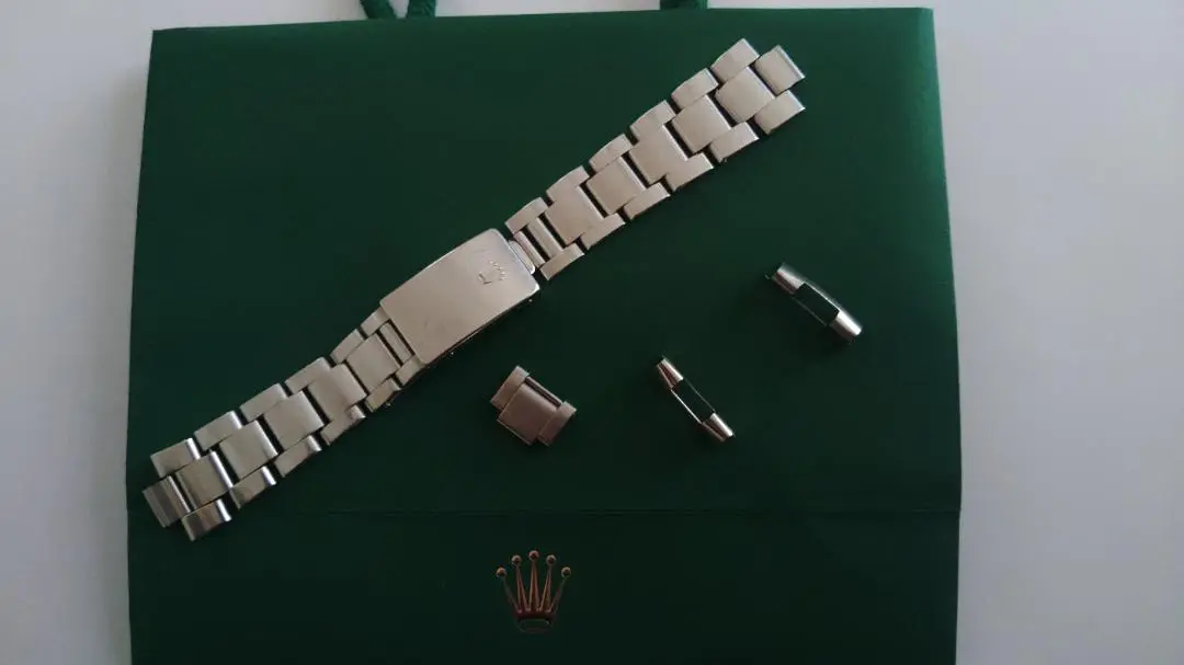 〇純正 ROLEX オイスターブレス 558 78360 12駒 C5721 Rolex New Watch Oyster Bracelet 78360 558b 20mm Datejust