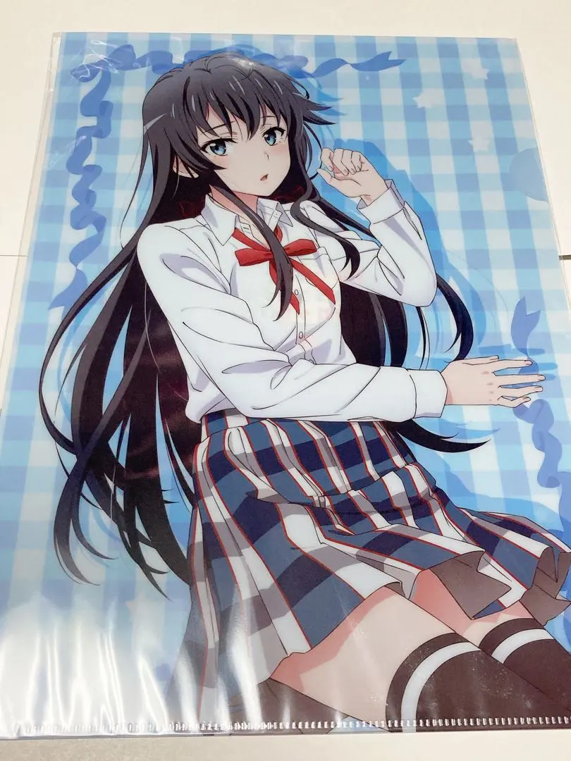 Thumbnail of A4 Clear File Yukino Yukinoshita Uniform Underwear