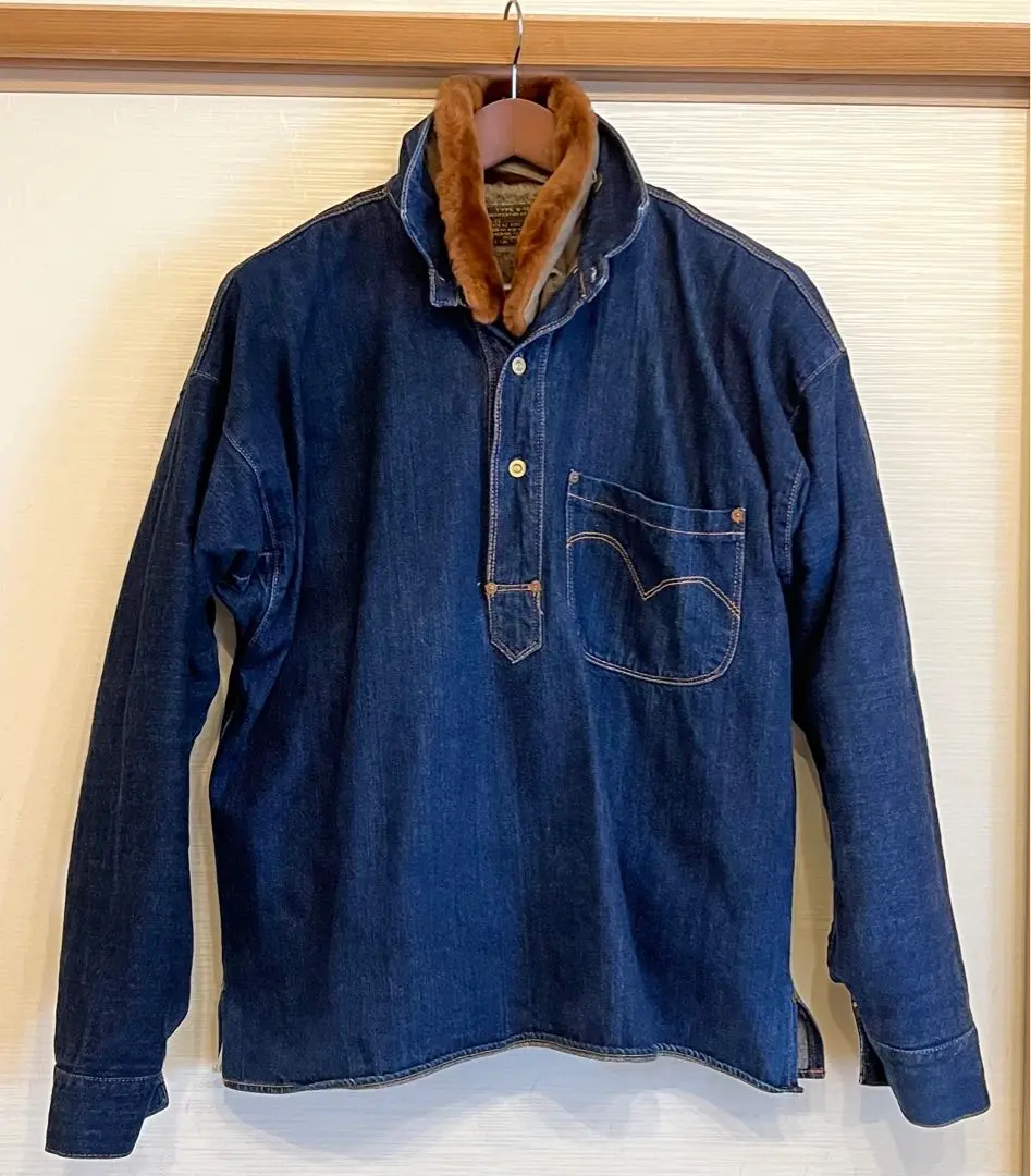 ジャケット・アウター Warehouse 10th Closed front jumper LEVI'S LVC 1874 Closed Front Miner Jumper