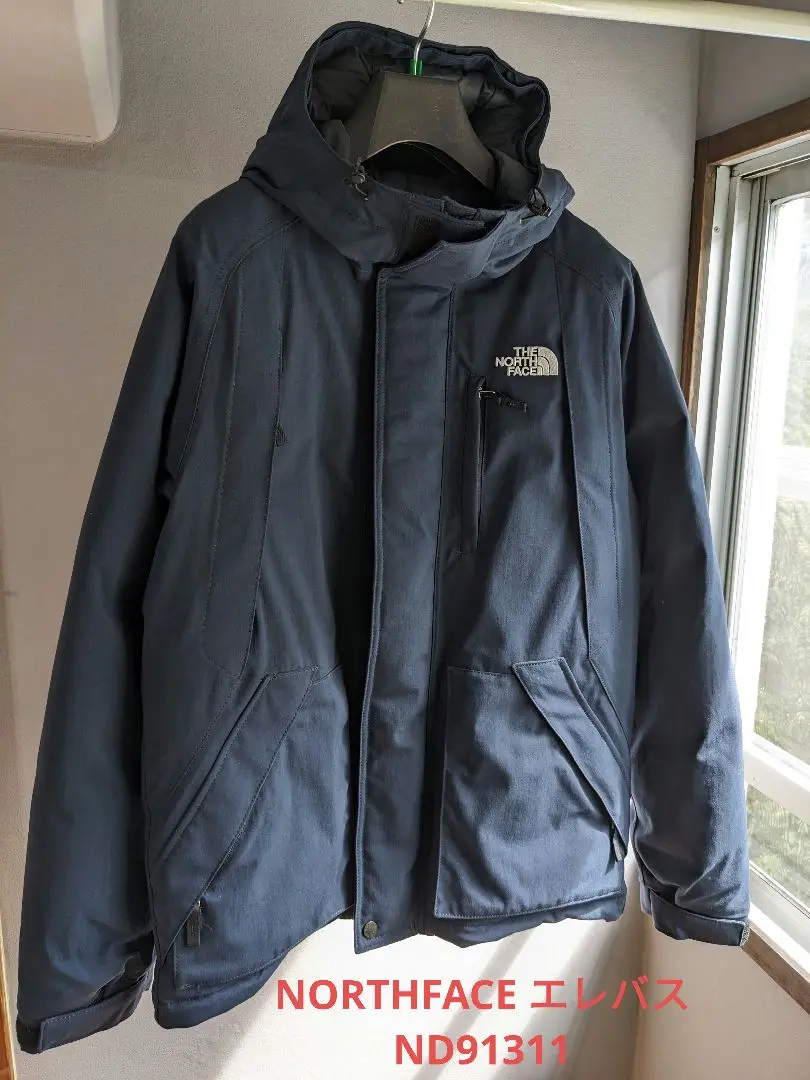 THE NORTH FACE ノースフェイス エレバス XL 黒ND91311 ブラック ダウンジャケット ザノースフェイス ザ・ノースフェイス】 エレバスダウンジャケット ND91311 サイズ