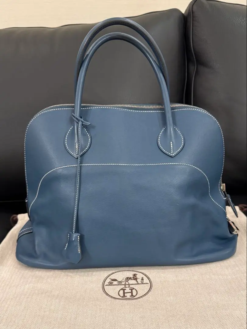 R*m様 HERMES エルメス★ボリードリラックス35★シルバー金具 ヴォーシ HERMES エルメス ボリードリラックス35 ハンドバッグ ヴォー