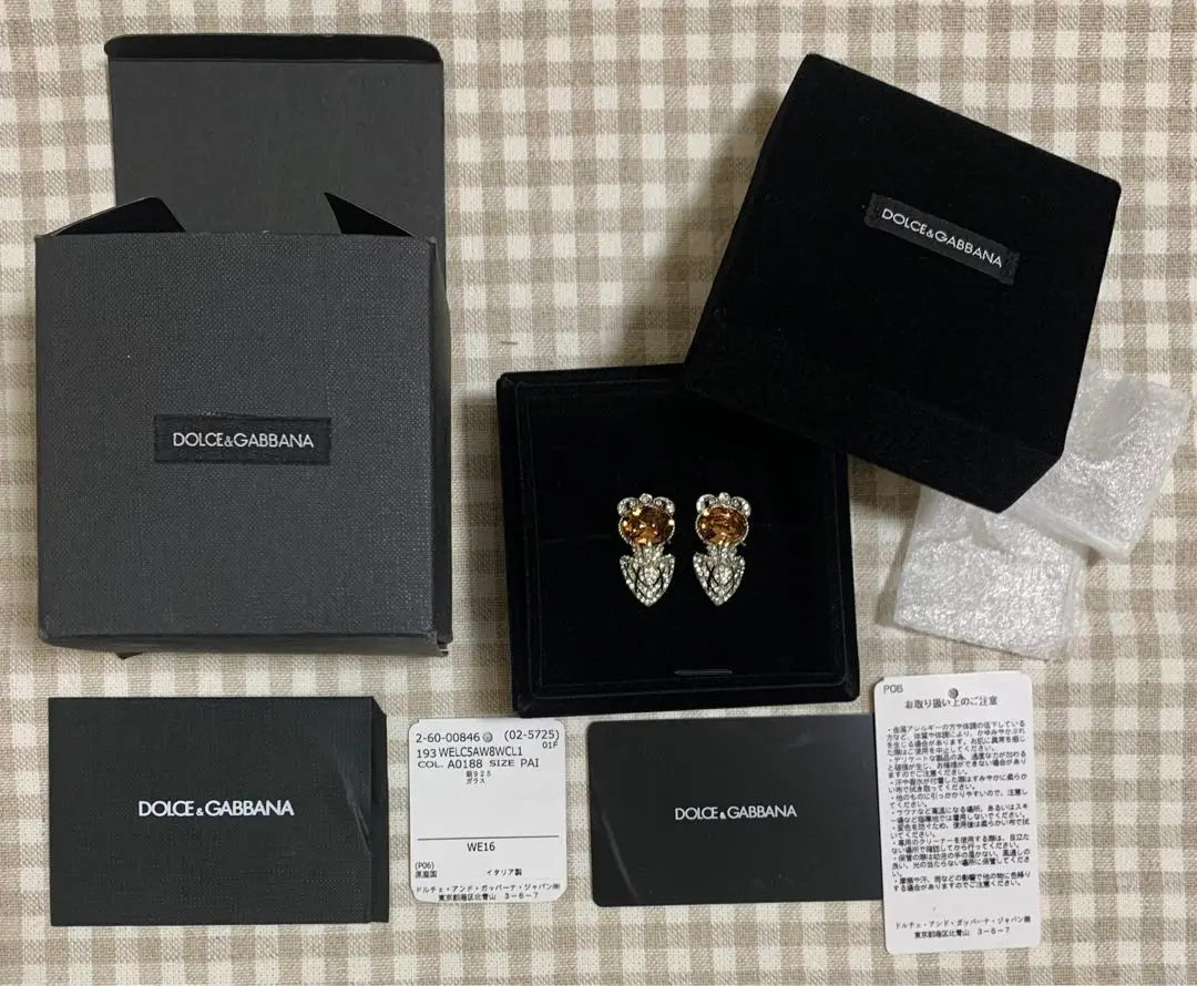 2025年最新】D&G ／ Dolce＆Gabbana レディース ピアス(両耳用
