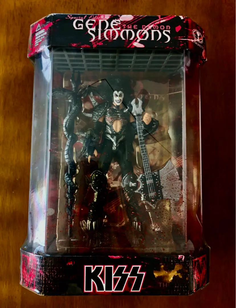 KISS フィギュア 3PSセット 1997年製 新品 KISS（キッス） シリーズ 4 Monster アルバム 8インチ Action
