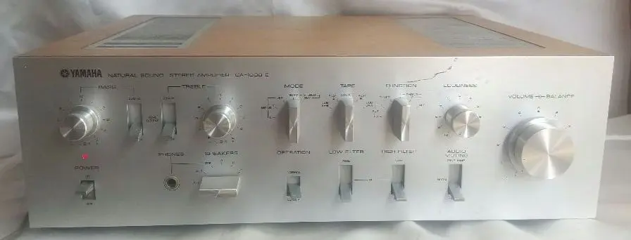 YAMAHA アンプ CA-1000Ⅱ ジャンク7621 YAMAHA アンプ CA-1000Ⅱ ジャンク7621