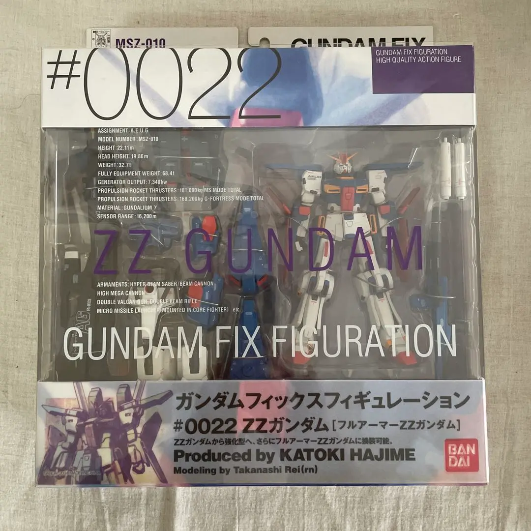 Amazon.com: Gundam Fix Figuration 0022 ZZ Gundam (Full Armor
