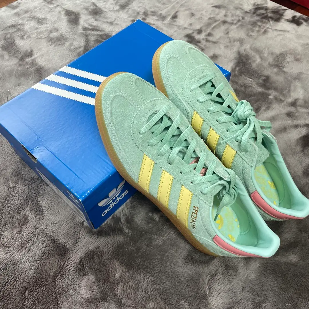 名品❤️アディダス/ハンドボールスペツィアルミント24.0 送料込み箱あり adidas Originals - 【新品】24cm adidas ハンドボール