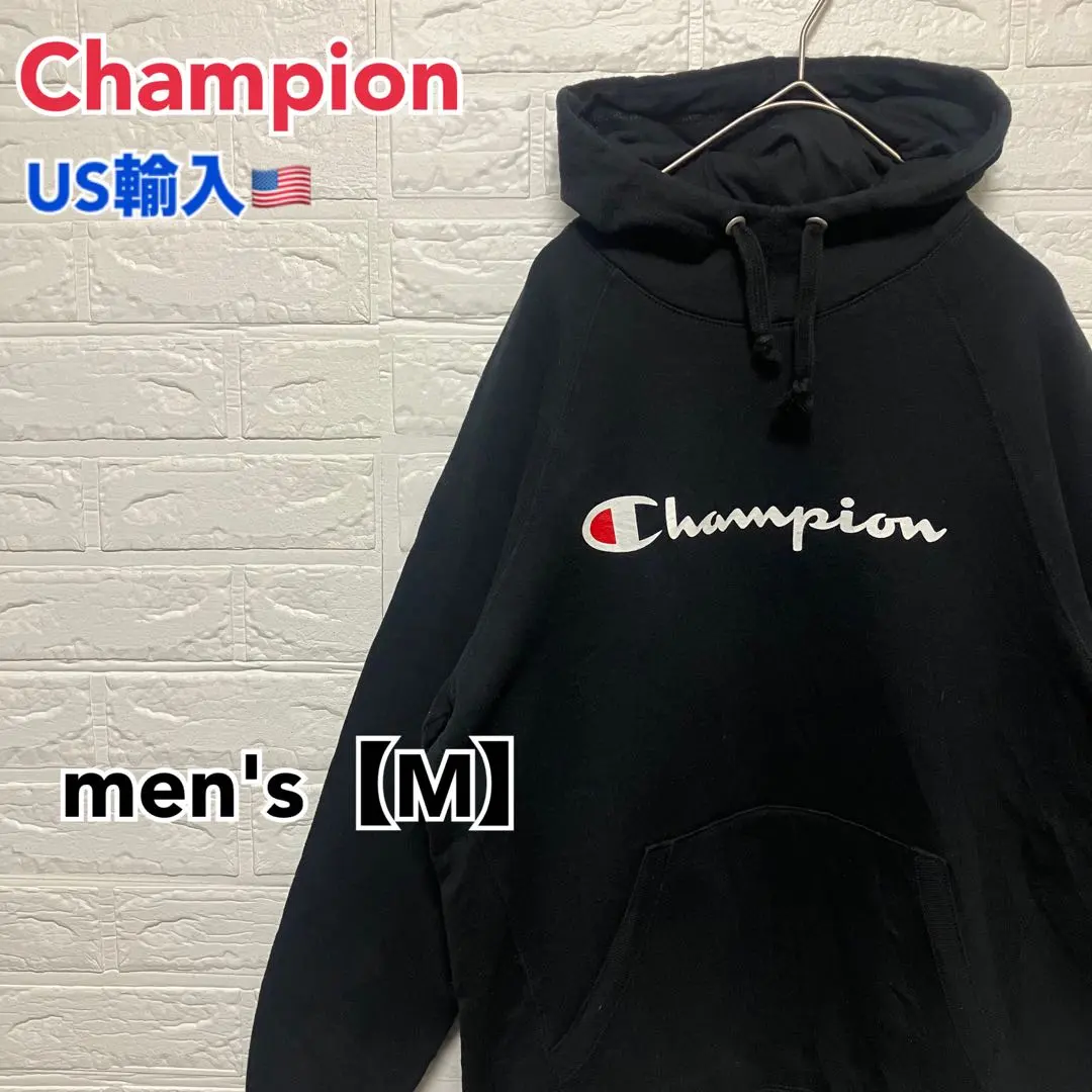 Thumbnail of ●D285 【US Import】Champion Hoodie Black系 men's 【M】