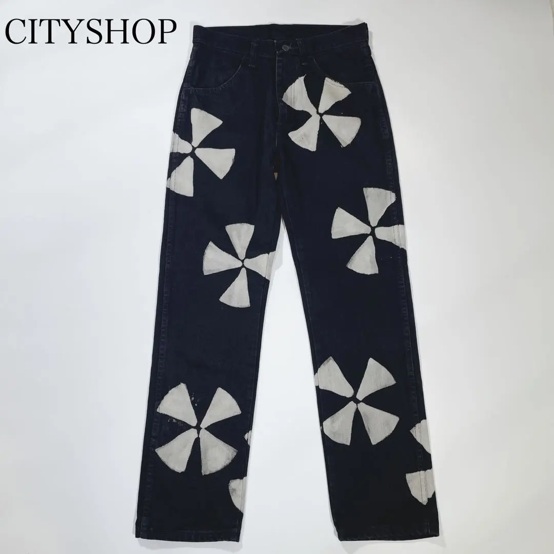 【未使用・タグ付】CITY SHOP シティショップ スキニー デニム タグ付き 未使用・タグ付】CITY SHOP シティショップ スキニー デニム