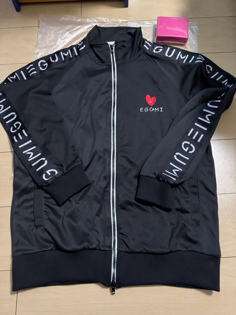 EGUMI HEART ジャージ　TRACK SUIT BLACK 江口拓也 2025年最新】江口拓也 egumi ジャージの人気アイテム - メルカリ