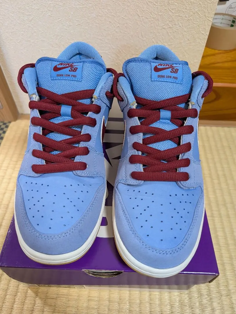 NIKE SB フィリーズ 美品 箱、その他あり 2025年最新】nike sb dunk low valor blueの人気アイテム - メルカリ