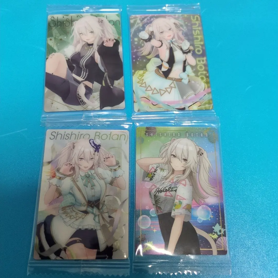 Thumbnail of Hololive Wafer Cards - Botan Shishiro - Set of 4