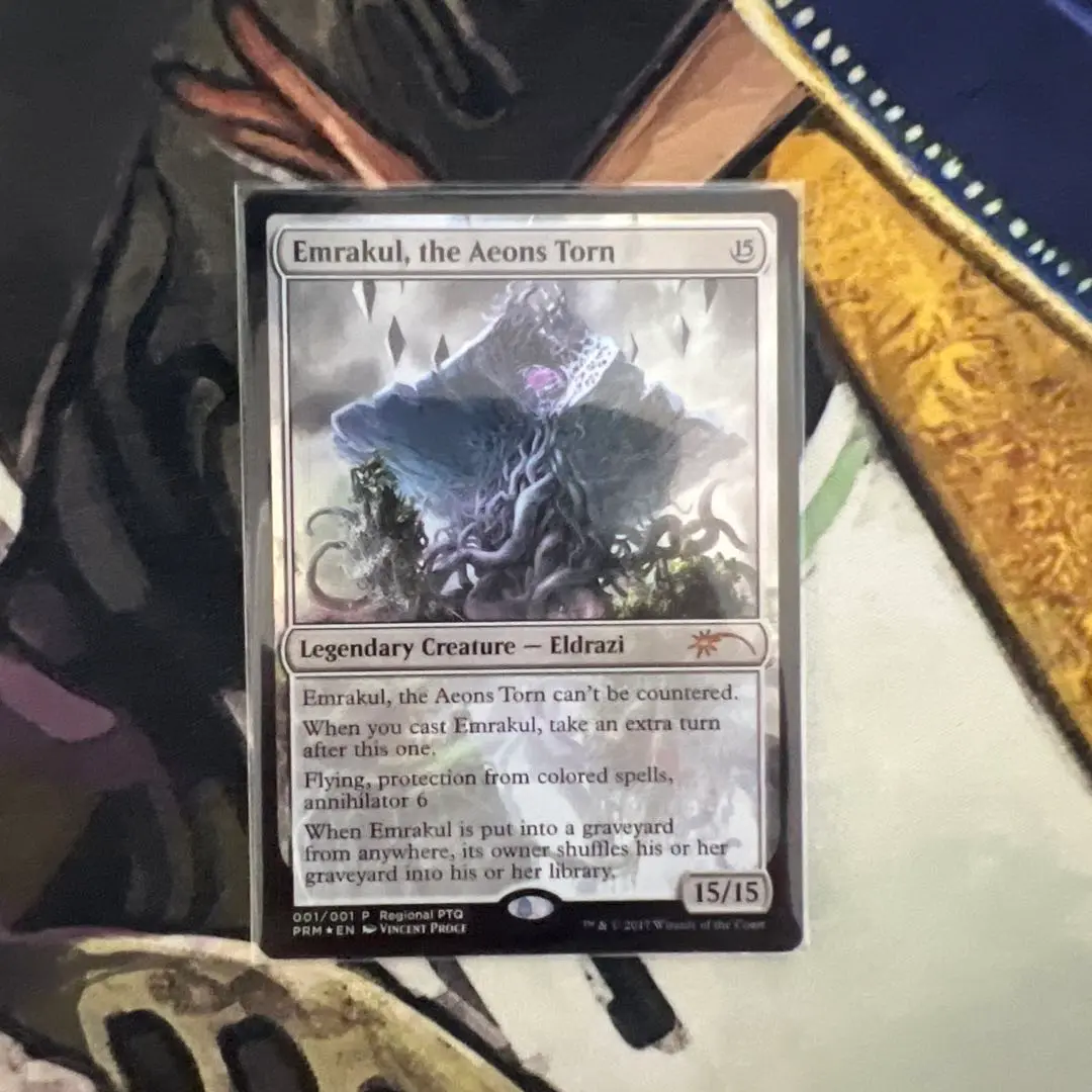 引き裂かれし永劫、エムラクール 英語Foil 4枚セット FOIL)引き裂かれし永劫、エムラクール/Emrakul, the Aeons Torn