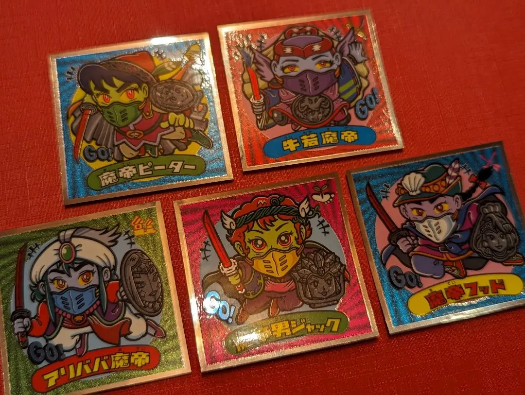 Thumbnail of Bikkuriman Stickers - Set of 5