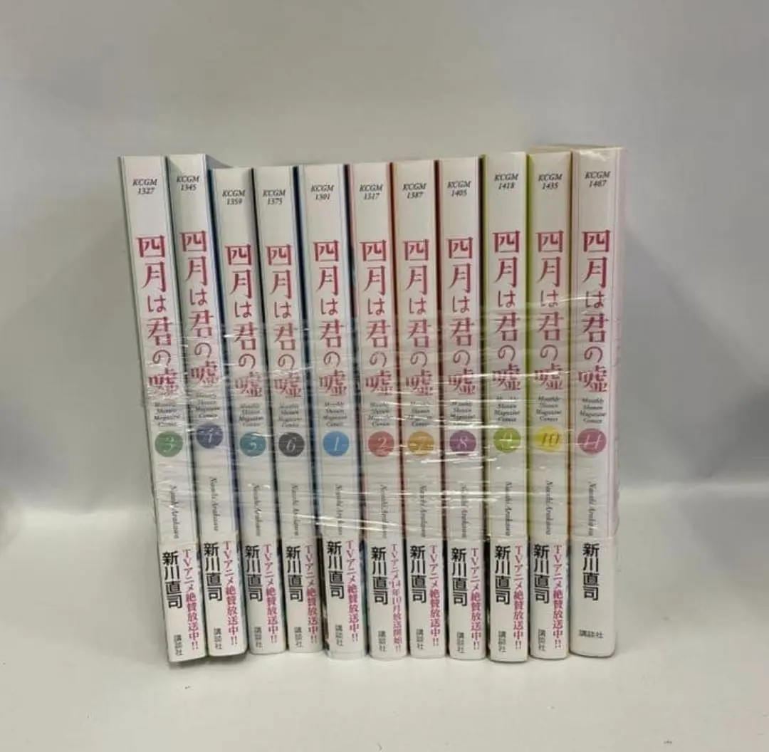 四月是你的謊言 全套漫畫 1~11卷 的縮圖