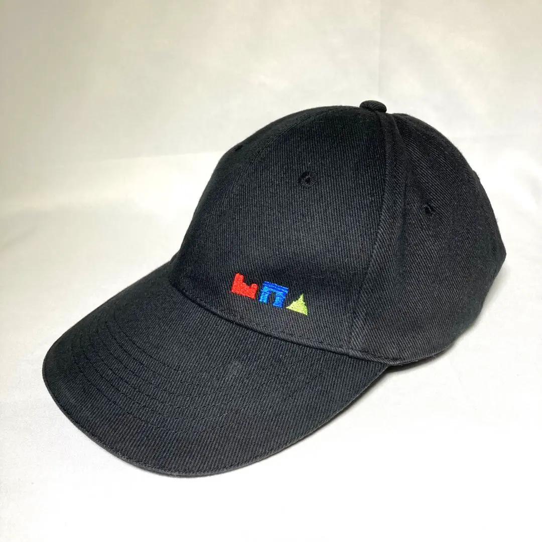 Thumbnail of Vintage Baseball Cap Embroidered Black 90s 00s Y2K Art