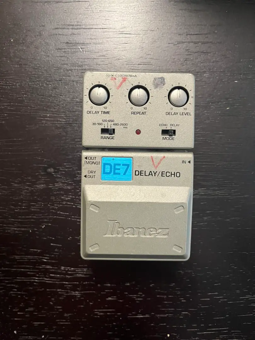 (廃盤) 送料込み Ibanez DE7 ディレイ エコー 2025年最新】Ibanez DE7の人気アイテム - メルカリ