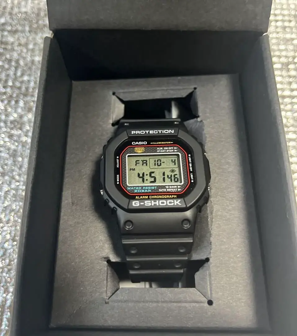 CASIO G-SHOCK ラバーズコレクション DW-5000LV 1545 Casio releases the DW-5000R G-Shock watch honoring the