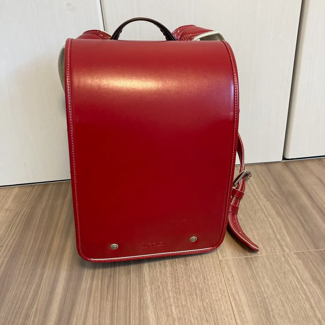 Thumbnail of iimo Red School Backpack with White Interior