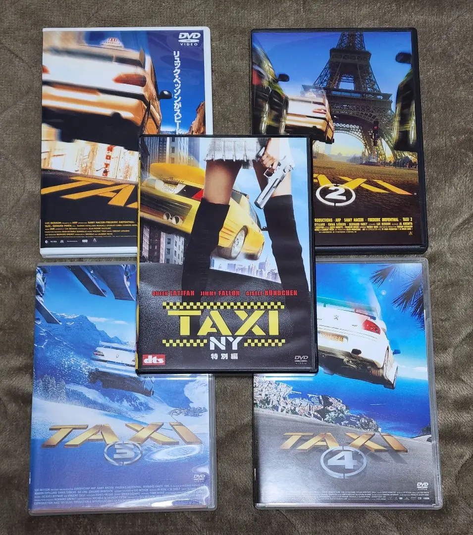 [247519]TAXi(6枚セット)1、2、3、4、NY、ダイヤモンド・ミッション【全巻 洋画 中古 DVD】ケース無:: レンタル落ち 楽天市場】【バーゲンセール】【送料無料】【中古】DVD▽TAXi(6