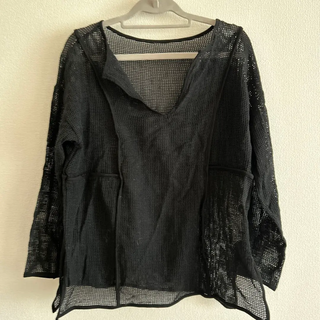 Thumbnail of CIAOPAN ESTABLISHED Mesh V-neck Long Sleeve