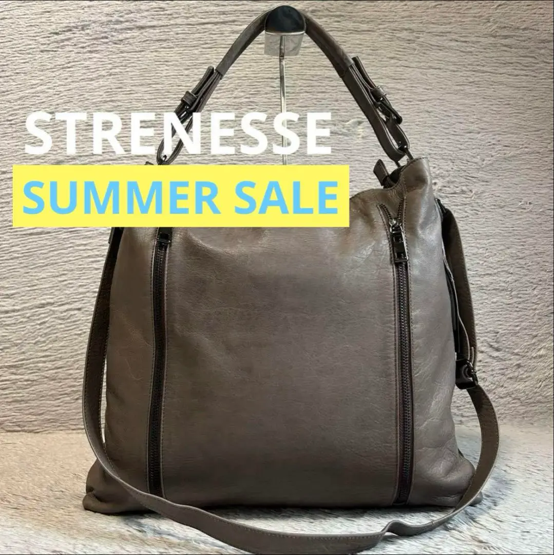 【STRENESSE / ストラネス】 レザー / ハンドバッグ & ショルダー 2025年最新】ストラネス バッグの人気アイテム - メルカリ