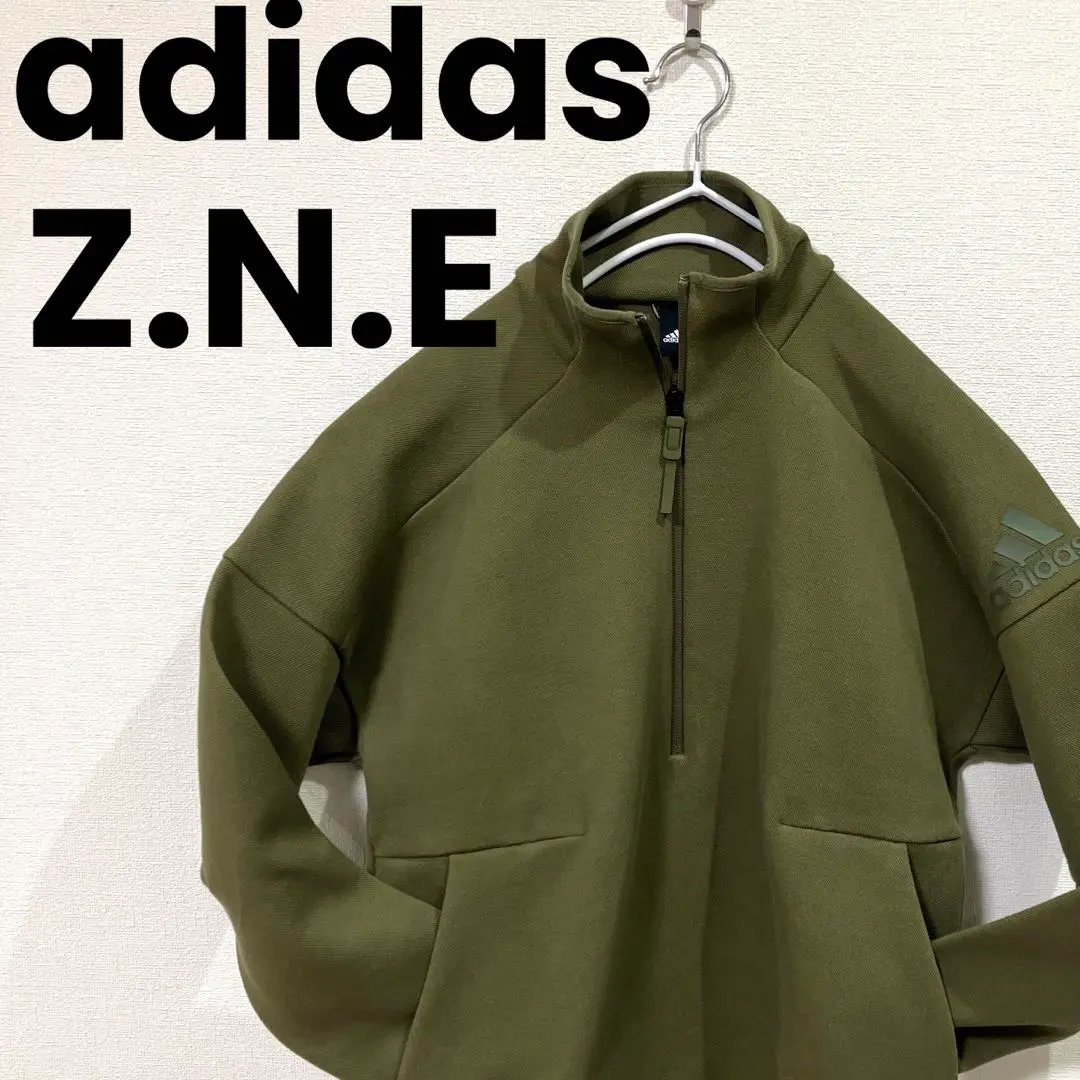 （美品）アディダス Z.N.E. レディース スウェット　セットアップ　グリーン 2025年最新】adidas z.n.e グリーンの人気アイテム - メルカリ