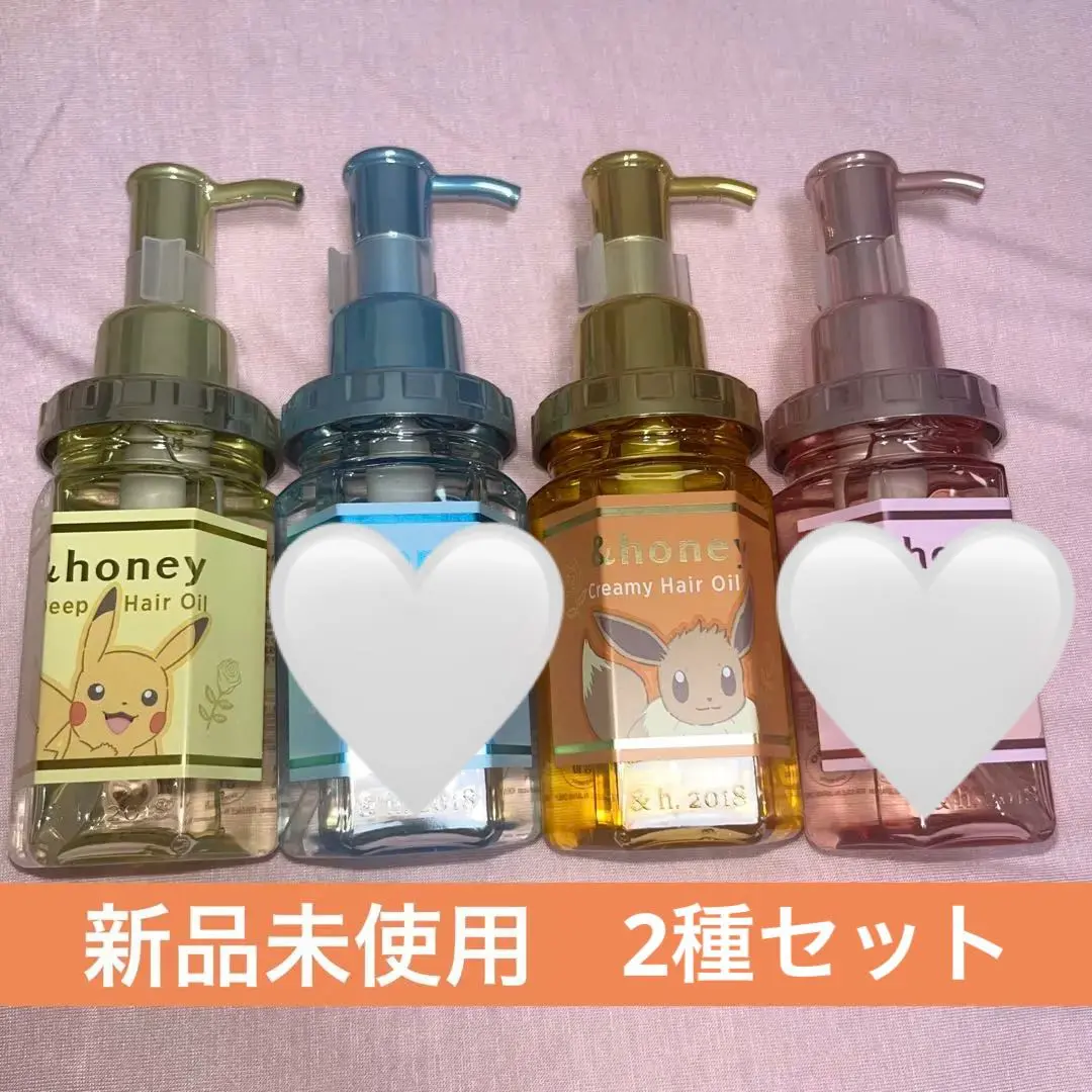 【６個セット】&honey ヘアオイル ポケモン ポッチャマ &honey」ポケモンヘアオイルはプリン・ポッチャマなど4種展開
