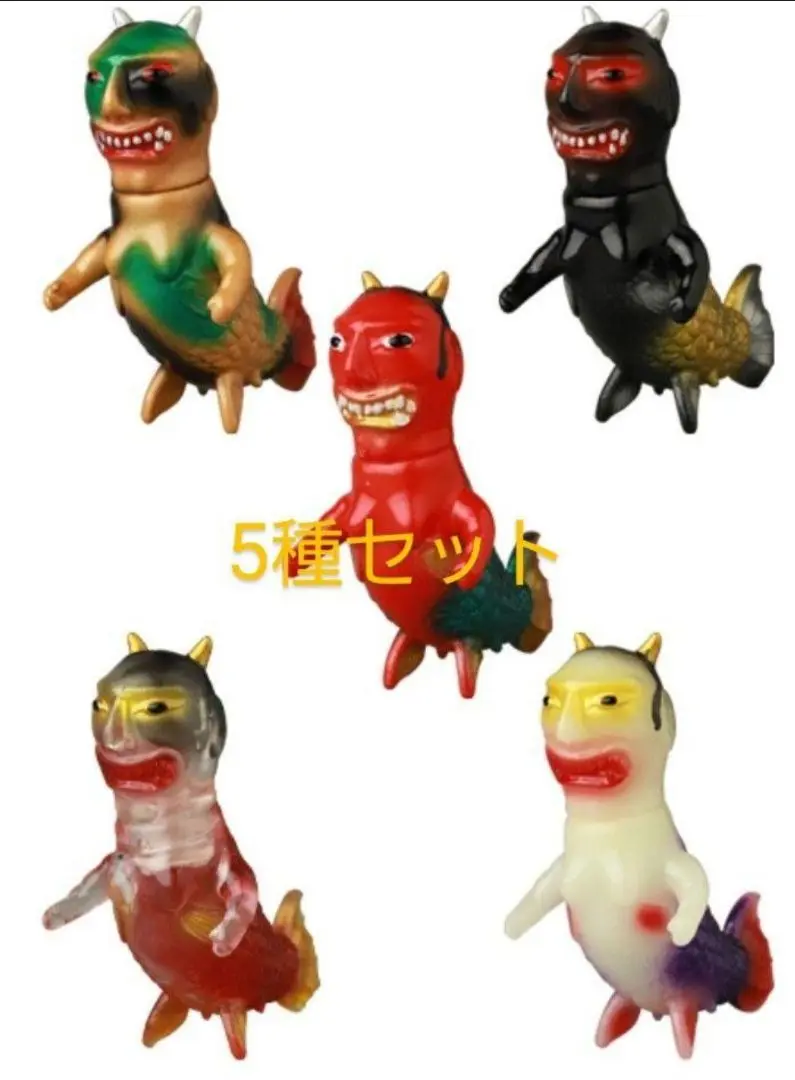 izumonster イズモンスター　ナマナリ人魚　IZUMONSTER ソフビ izumonster ナマナリ人魚 インディーズソフビ超 安い