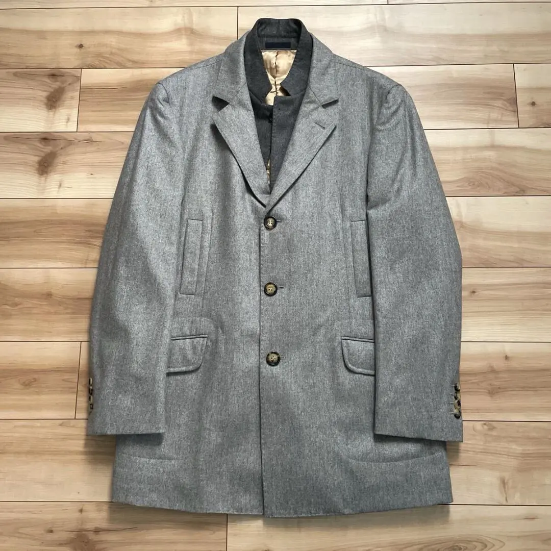 専用【希少 美品】LL　ブルネロクチネリ カシミヤ　コート ジャケット　フード BRUNELLO CUCINELLI - 極美品 ブルネロクチネリ BRUNELLO