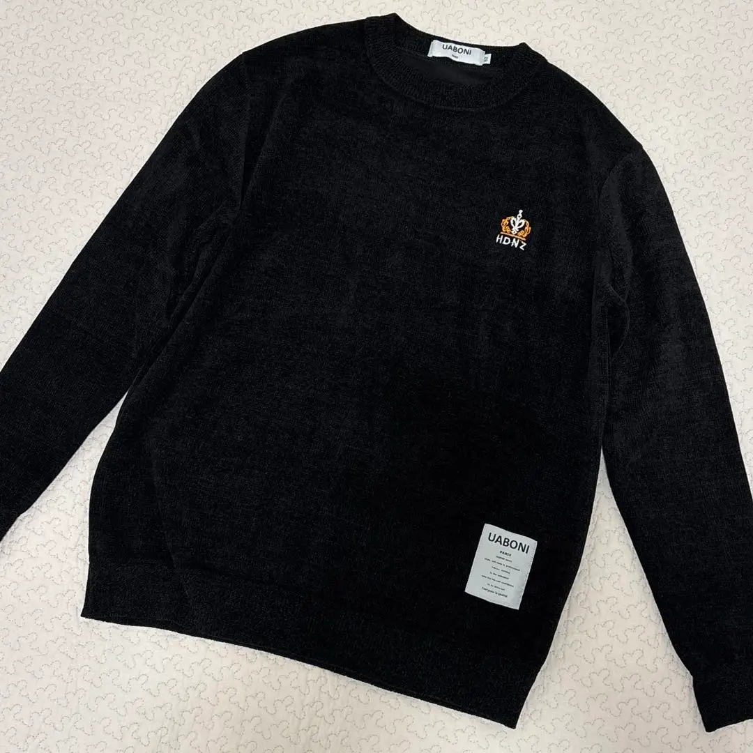 最高峰UABONIセーターユアボニパリ発ミンク/カシミヤ混 厚手