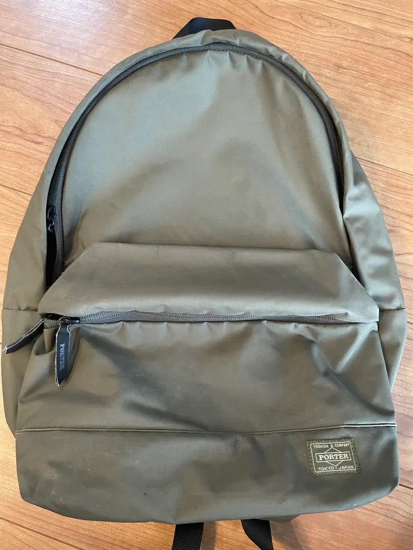 PORTER 簡約後背包 橄欖綠 的縮圖