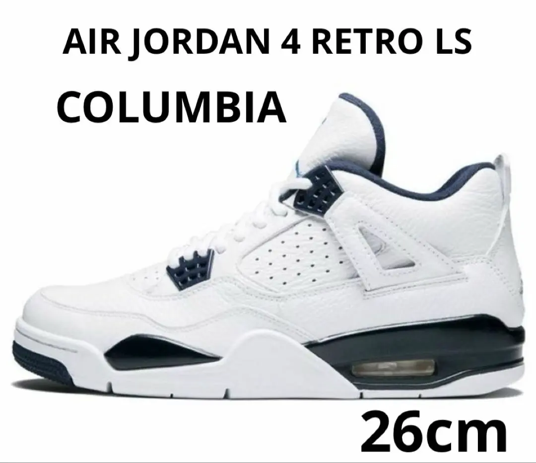 【美中古】Air Jordan 4 ナイキ エアジョーダン4 レトロ コロンビア NIKE ナイキ 314254-107 AIR JORDAN 4 RETRO COLUMBIA エア