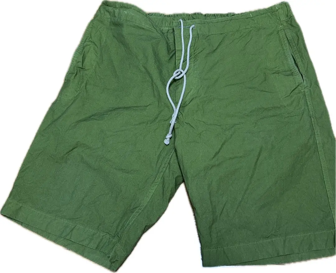 B399：マーガレットハウエル 日本製 麻 ショートパンツ フリーサイズ B399：マーガレットハウエル 日本製 麻 ショートパンツ