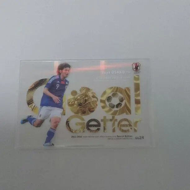 【ケルン時代の背番号13シリアル】日本代表　サッカー　パッチカード　大迫勇也 ケルン時代の背番号13シリアル】日本代表 サッカー パッチカード