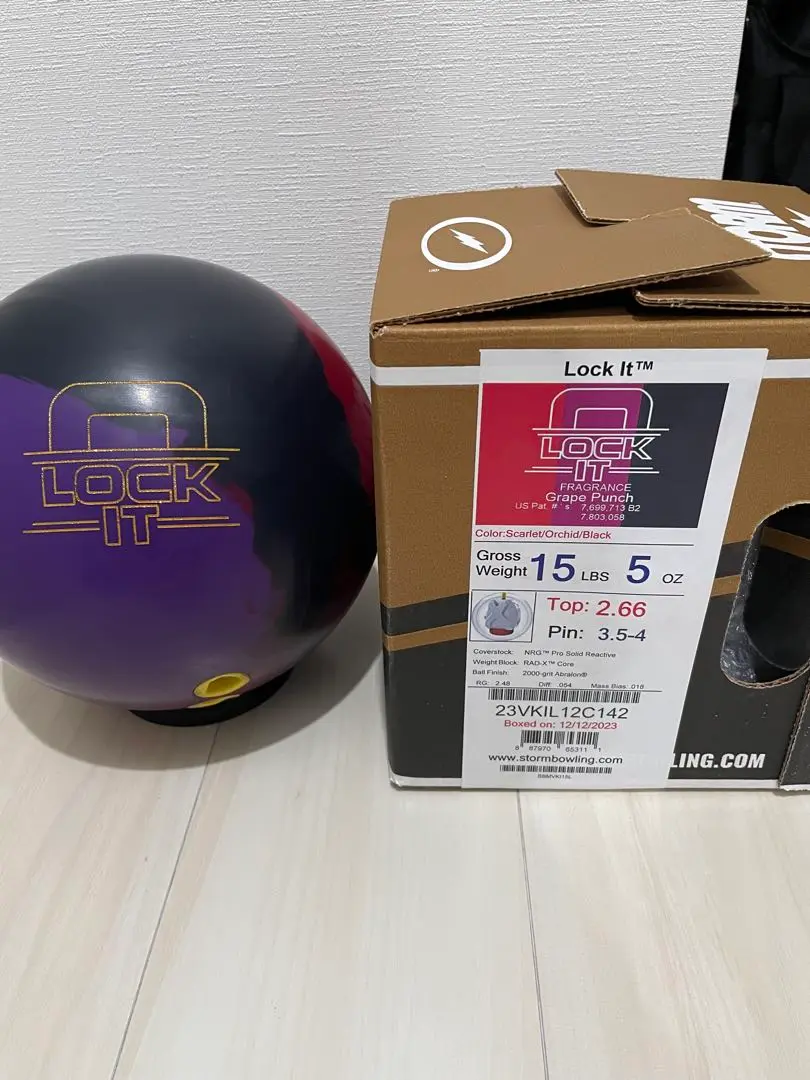 送料込み【新品】ロック・イット　ストーム　15ポンド4オンス　1 ストーム ロックイット15ポンド キズあり 元箱あり 15ポンド
