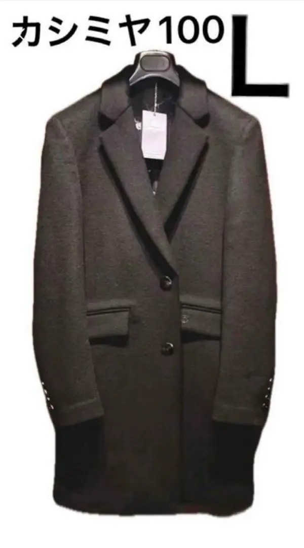 新品ROBERT CAVANI　ロベルトカバーニ　100％カシミヤ　コート　48 新品ROBERT CAVANI ロベルトカバーニ 100％カシミヤ コート 48