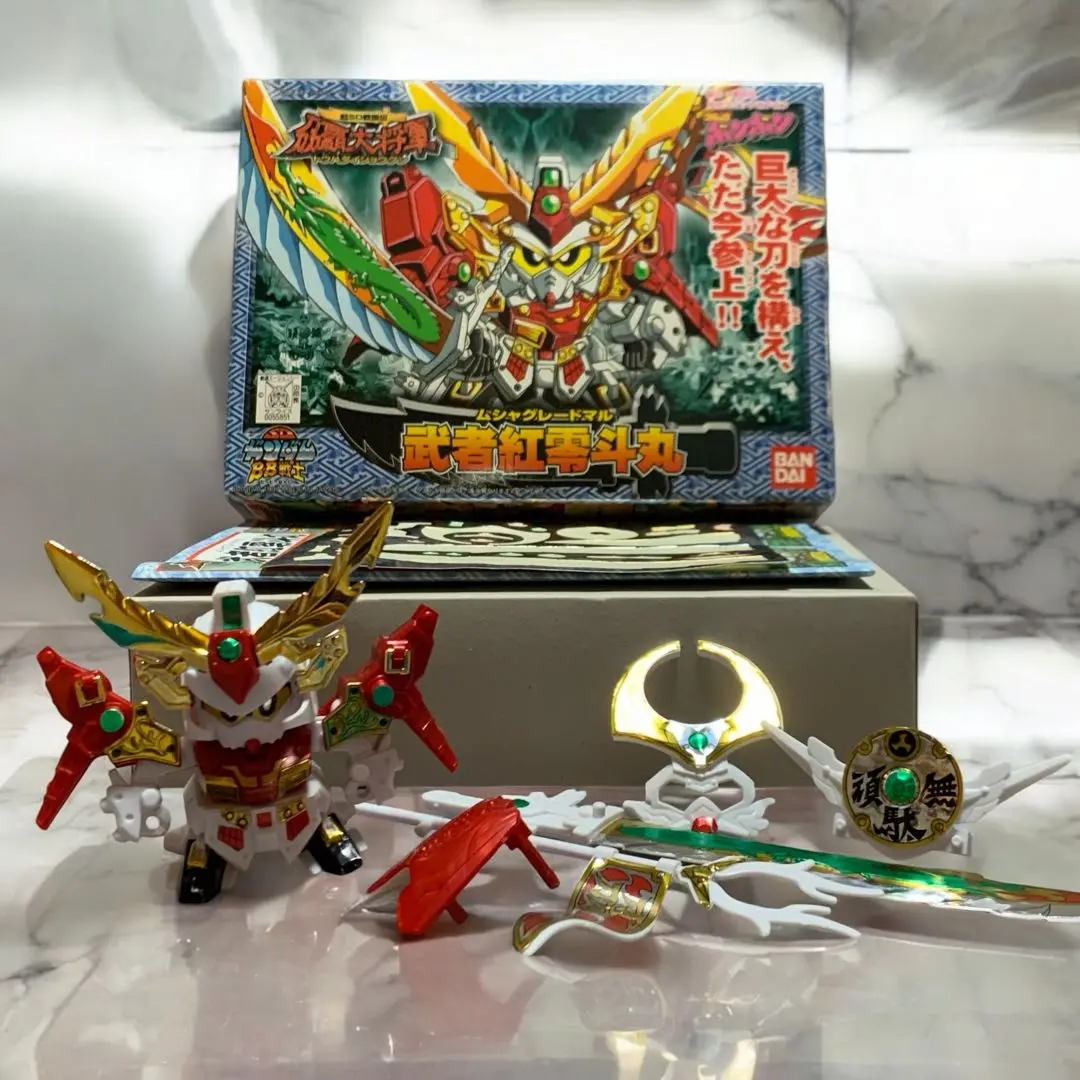 武者紅零斗丸 特製バージョン クメタリックブルー 当選品 限定プラモデル 武者紅零斗丸SMK ─ スモコ | ガンダムメタバース 展示