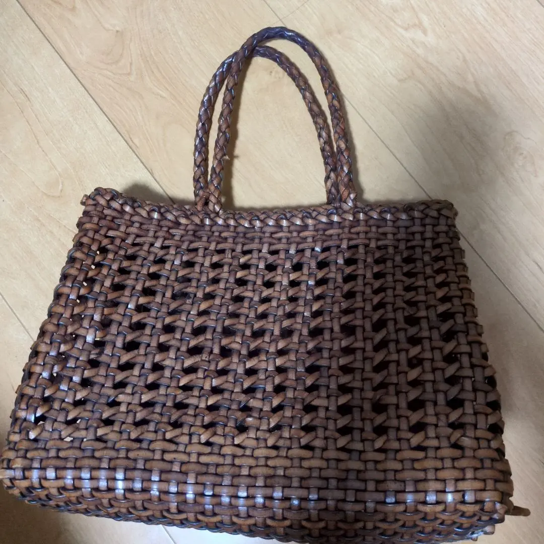Dragon ドラゴン かごバッグ 中古美品 保存袋 bag0028-04.jpg