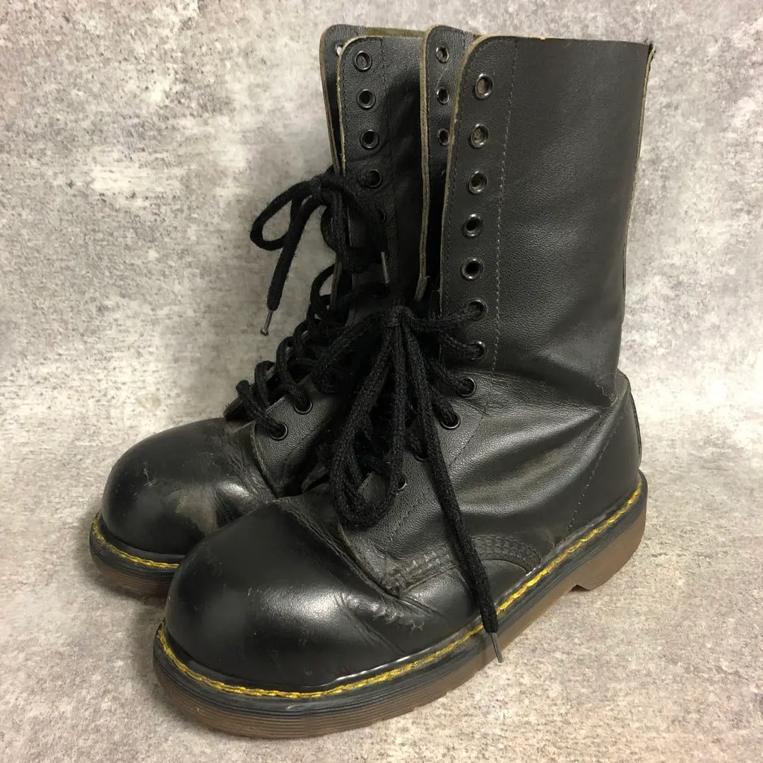 Thumbnail of ■ Dr. Martens 12-Hole Boots Made in England - Damaged Item
