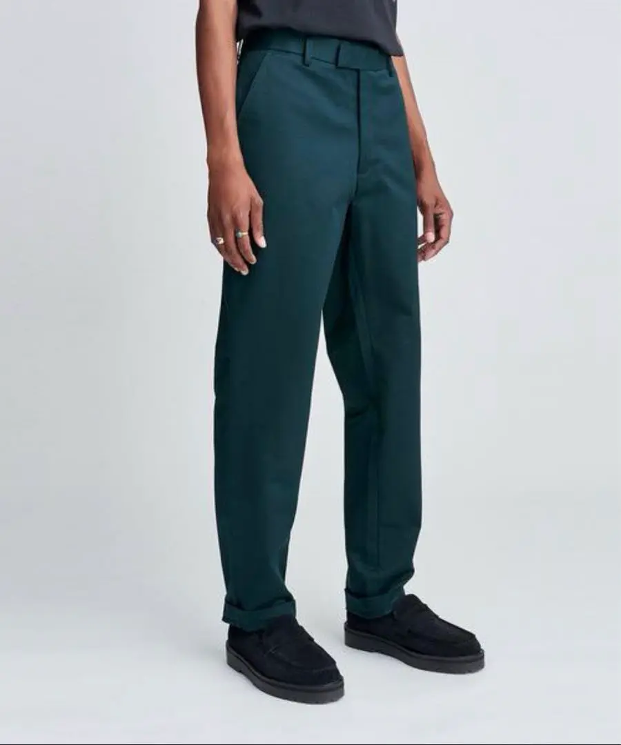 SATURDAYS NEW YORK CITY 白スラックス Saturdays NYC（サタデーズ ニューヨークシティ ）の「Stripe