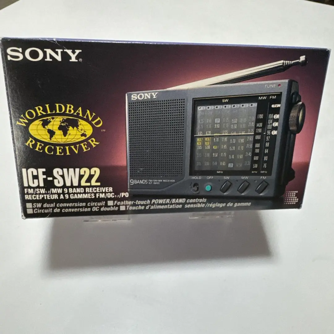 SONY ICF-SW22 ソニーマルチバンドラジオ Amazon.co.jp: SONY ICF-SW22 FMラジオ (ブラック) : 家電＆カメラ