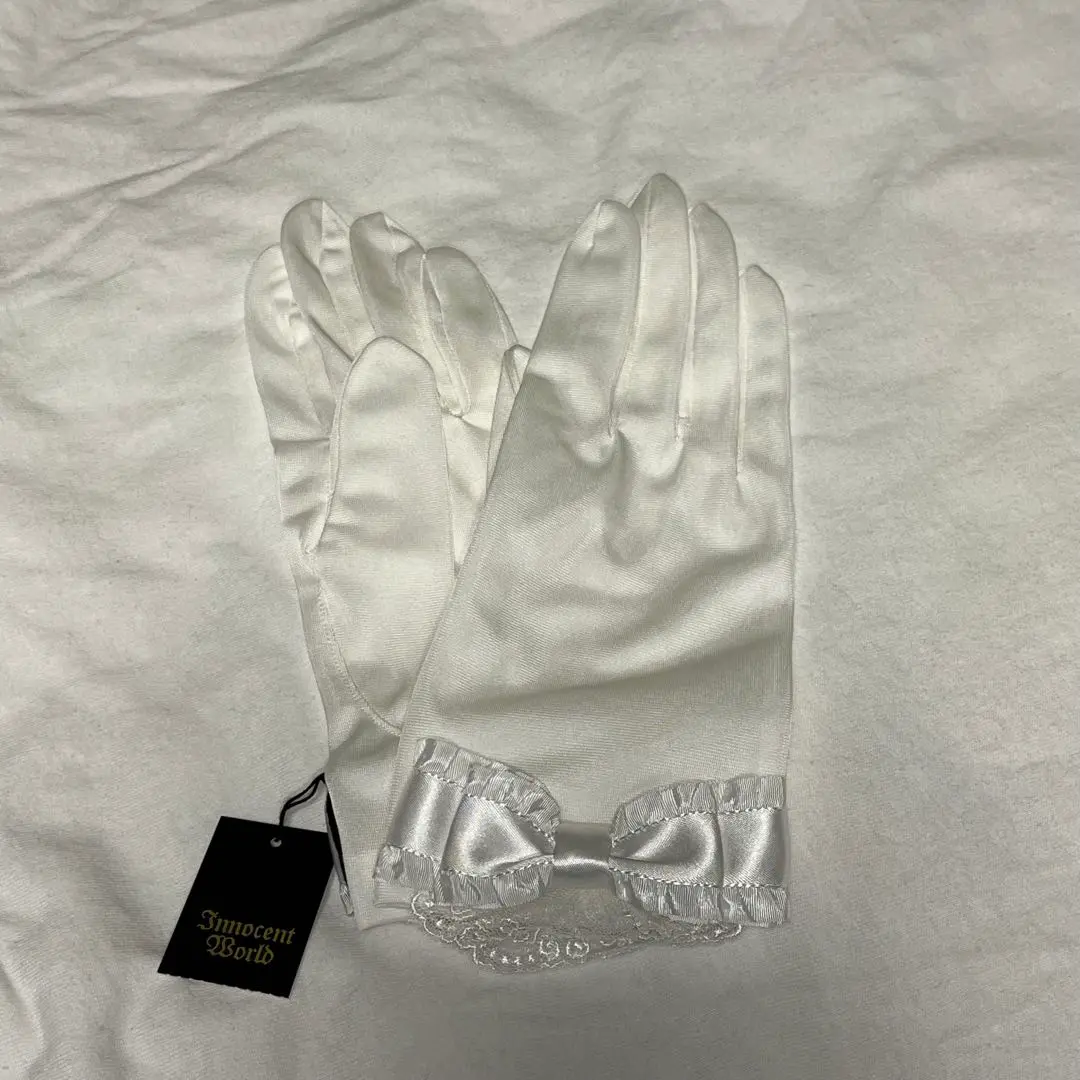 イノワ　深澤翠コラボ　クラッシーリボングローブ Innocent World｜Classy Ribbon グローブClassy Ribbon Gloves