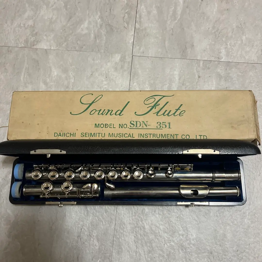 フルート　ケース付き　箱入り　ＳＤＮ-351 第一精密 found FLUTE SDN-351 フルート - メルカリ