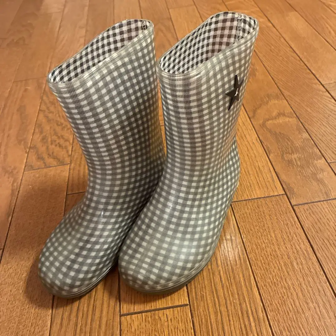 アニエス・ベー　リバーシブルレインコート　長靴 agnes b.（長靴/レインシューズ）のフリマアイテム一覧