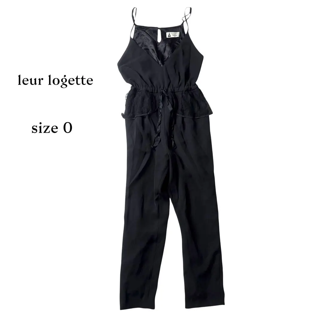 leur logetta デニム サロペット