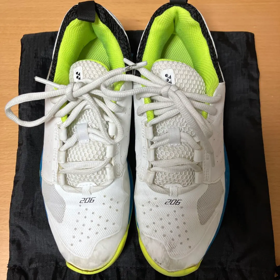 Thumbnail of Tennis Shoes 206 White/Yellow/Blue