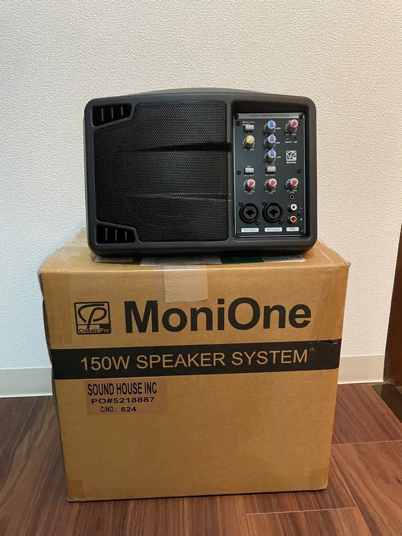 150W ポータブルPAシステム　Classic pro minions 美品 CLASSIC PRO MoniOne PAスピーカー | パンダスタジオ・レンタル